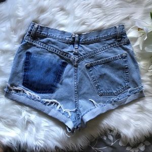 Distressed/Frayed Vintage GAP High Waisted Shorts
